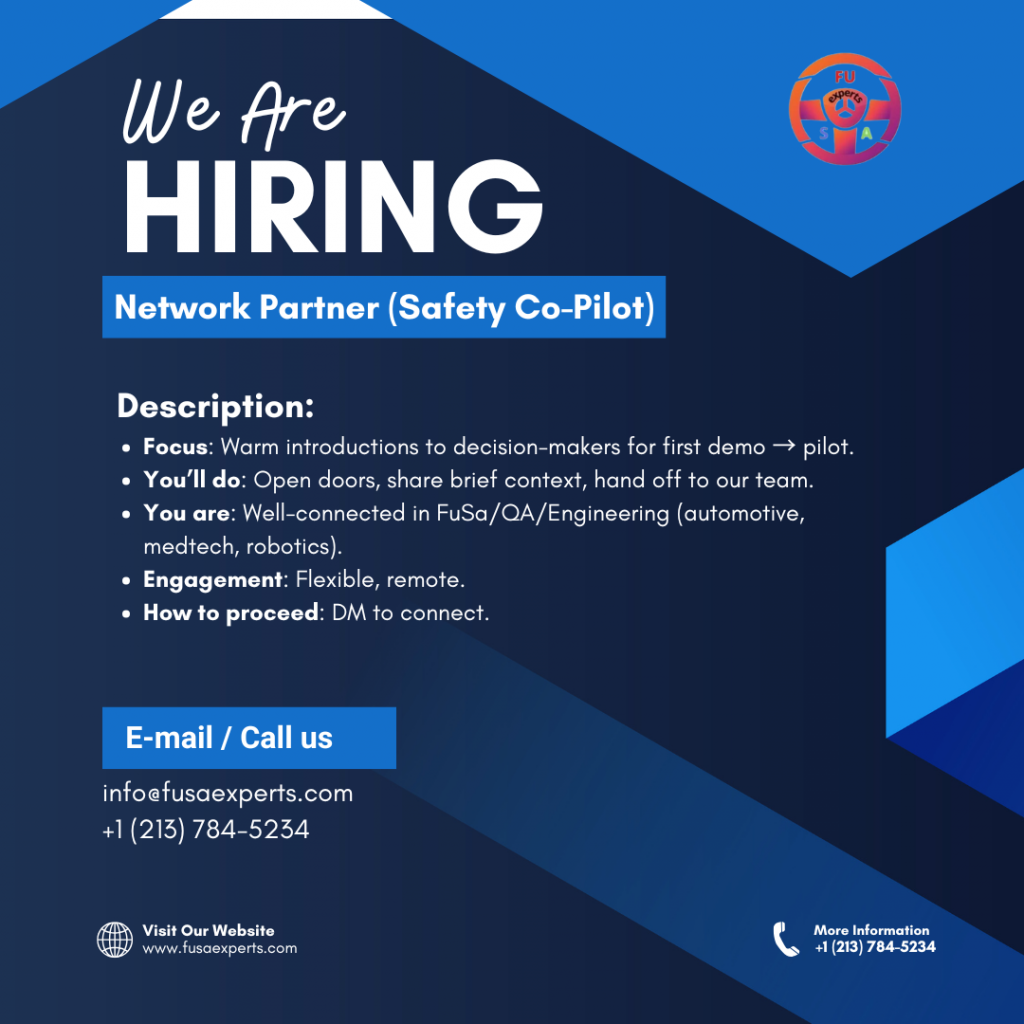 FuSaExperts Position